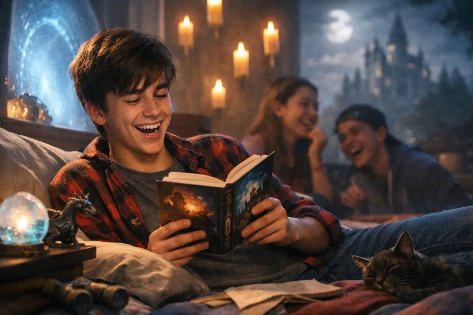 De ce umorul și sarcasmul sunt esențiale pentru a face un adolescent să citească fantasy?