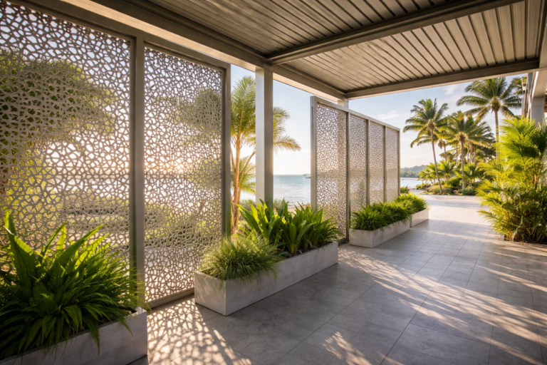 Panourile traforate metalice sunt potrivite pentru construcțiile în zone umede?