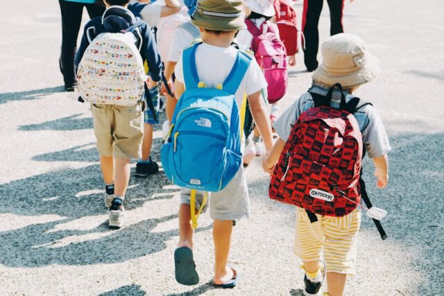 Photo support for child at school